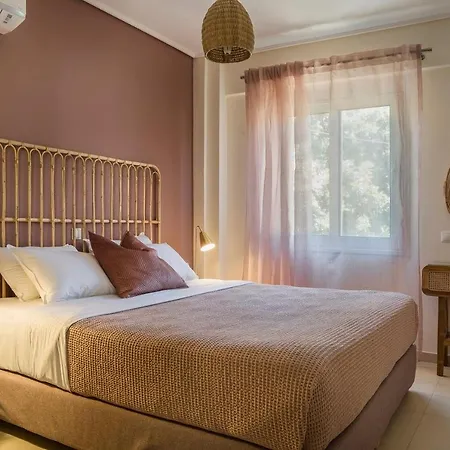 Deluxe Kefalonia Noufaro 1 Bedroom Pool * 카라보밀로스